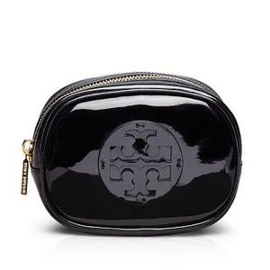 Tory Burch Patent Cosmetic Pouch